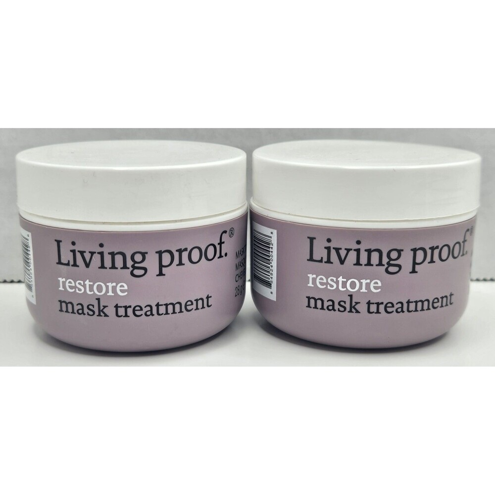 Living Proof Restore Mask Treatment 1oz  28g - Lot Of 2 BRAND NEW